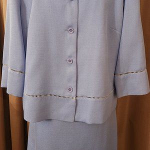 Baby Blue Draper's and Damon's Suit